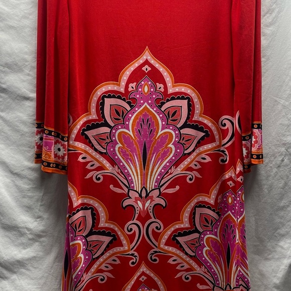 London Times Retro Mod Shift Dress 1960’s pop sz 4 - Picture 6 of 6